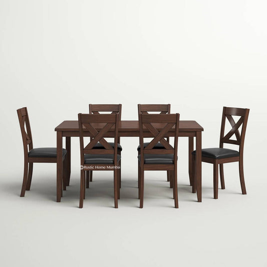 Amy Six Seater Dining Table Set