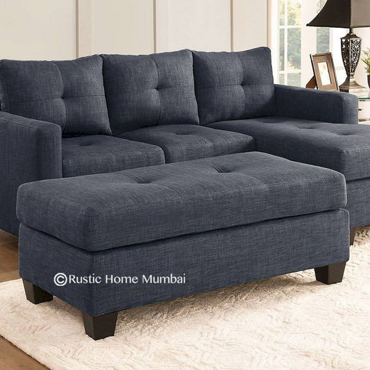 Upholstered Linke Rectangle Standard Ottoman