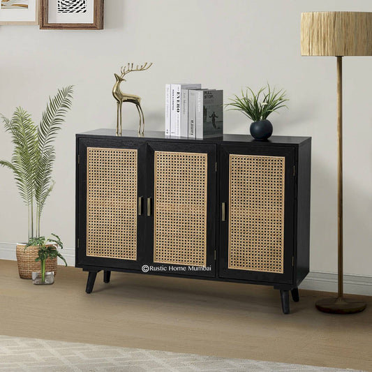 Virginia rattan Tv Cabinet