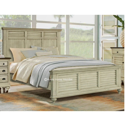 Aaugie Solid Wood Bed
