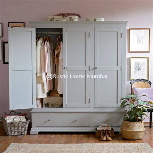 Aazim 3 Door Wardrobe
