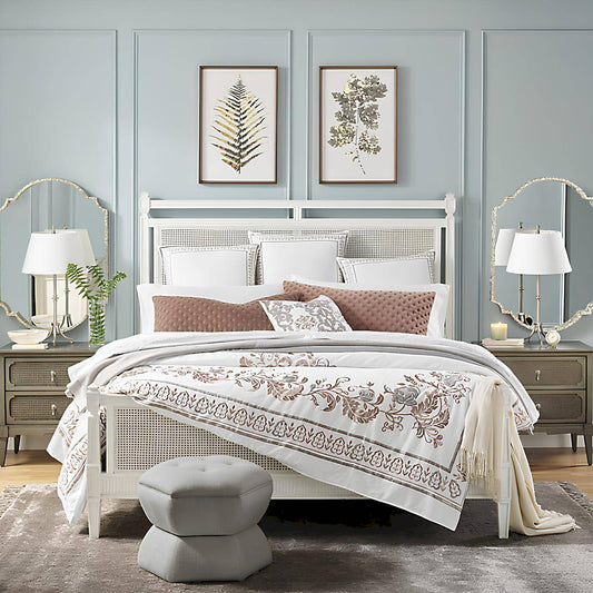 Archer French Rattan Bed