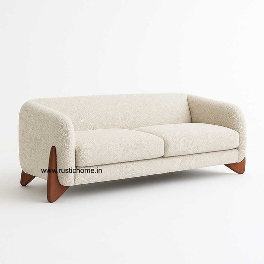 Addie Modern Boucle Three Seater Sofa