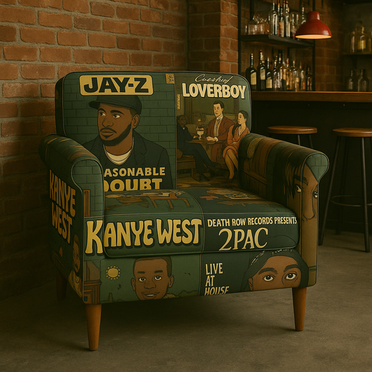 Hiphop printed Accent Chair