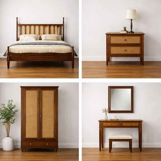 Mid Century Cane Bedroom set