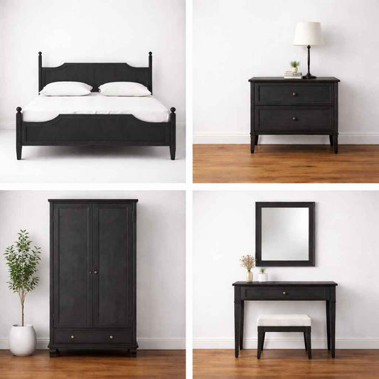 Graphite Farmhouse Bedroom set