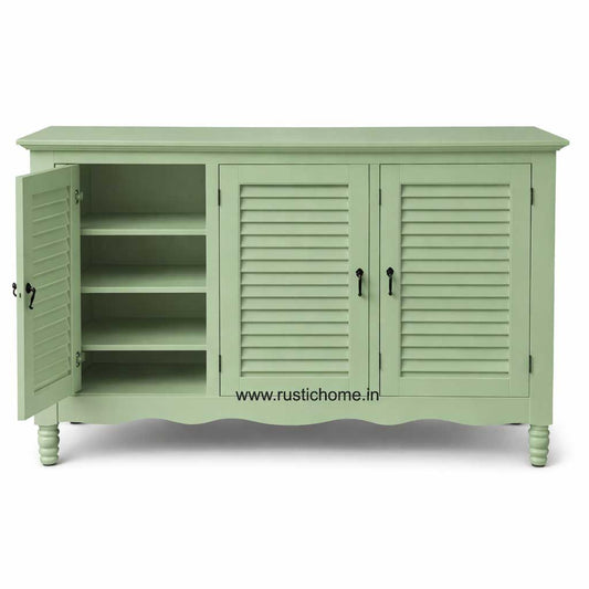 Maison Sage Green Shoe Cabinet