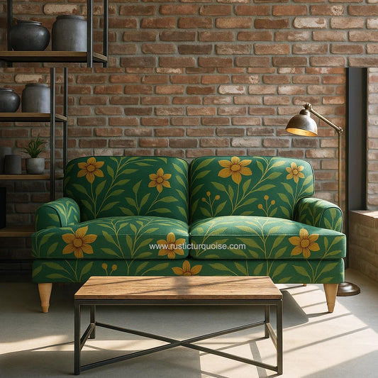 Eddie Printed Sofa 3 seater sofa
