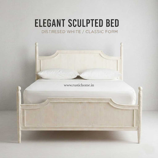 Elegant sculpted Bed