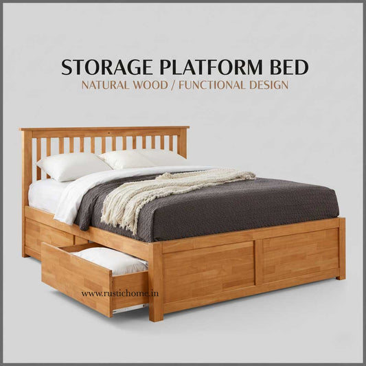 Storage Plateform Bed