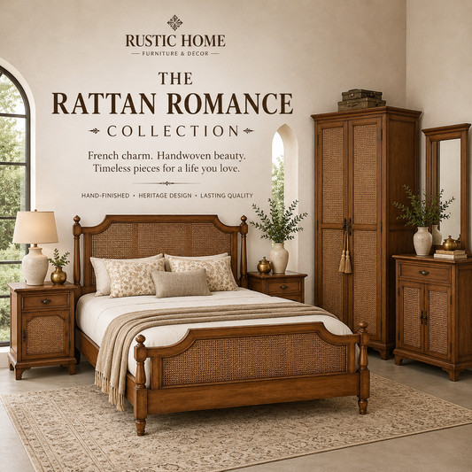 The Rattan Romance Collection Bedroom set
