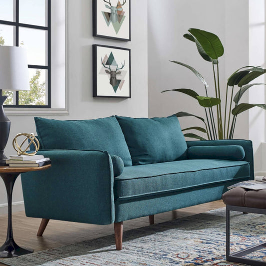 Sampson Flared Two Seater Arm Sofa