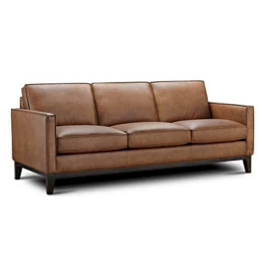 Faux Leather 3 Seater Sofa