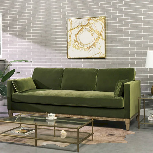 Maxwell  Velvet Flared Arm Sofa