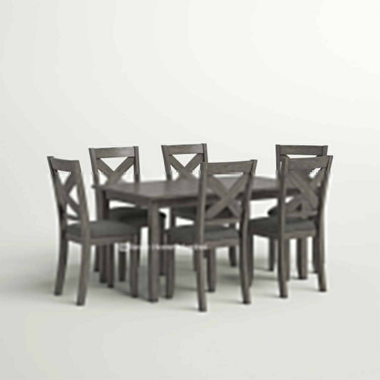 Distressed 6 Seater Dining Table