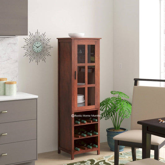 Munich Bar Cabinet with Wine Storage