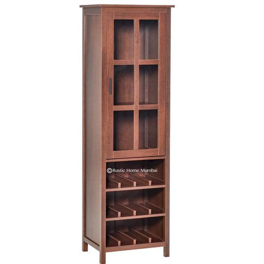 Munich Bar Cabinet with Wine Storage