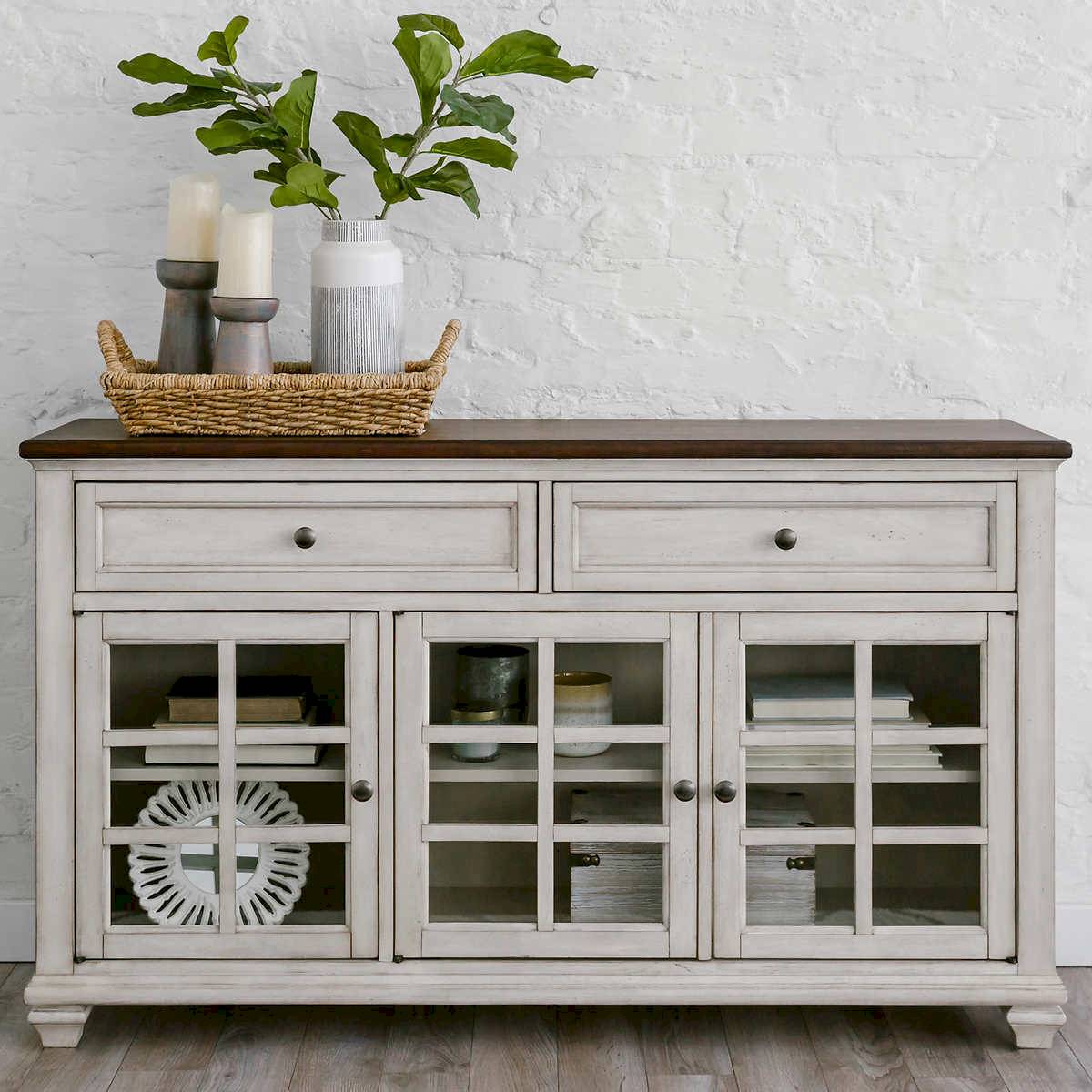 Astin Crockery Cabinet – Rustic Home