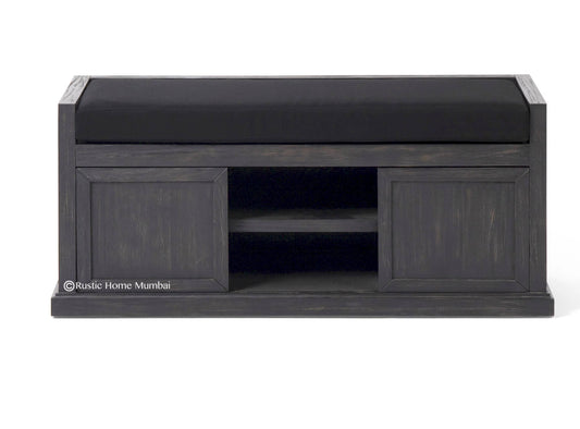 Barcelona  Storage Bench With Cushion