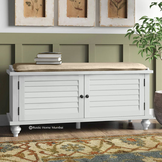 Karter Storage Bench With Cushion