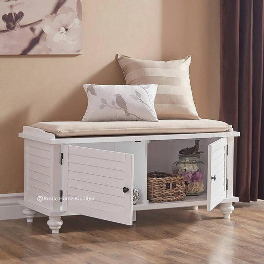 Karter Storage Bench With Cushion