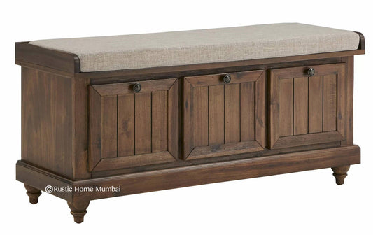 Arecibo Storage Bench With Cushion