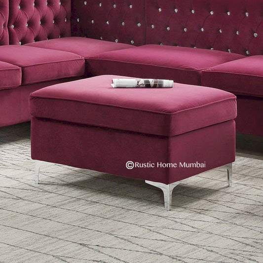 Zena Rectangle Standard Ottoman