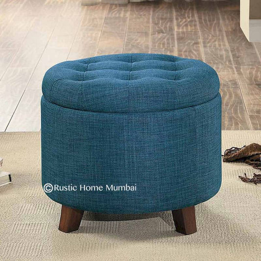 Mariposa Round Storage Ottoman