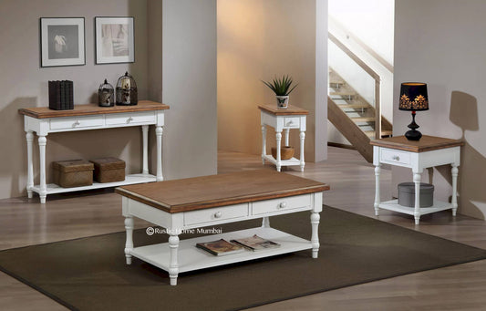 Wooden Carved legs Coffee Table