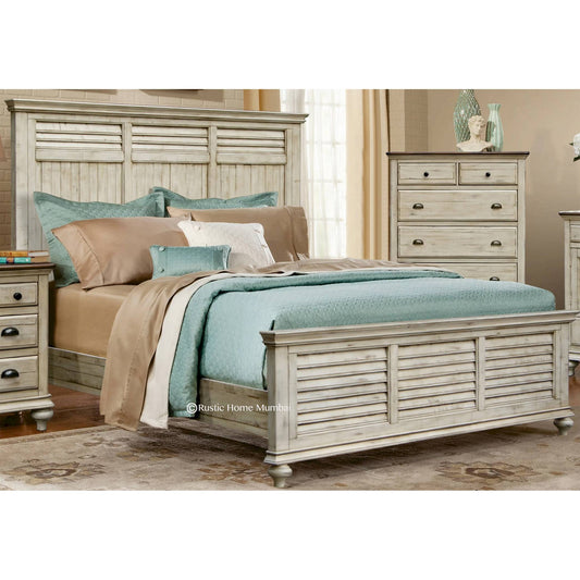 Aaugie Solid Wood Bed