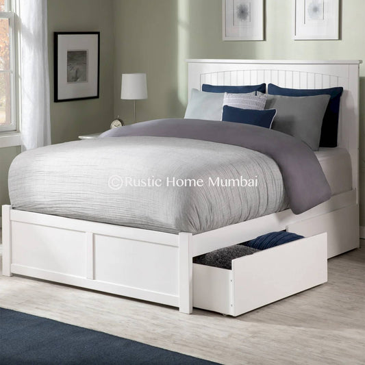 Edessa wooden storage  Bed