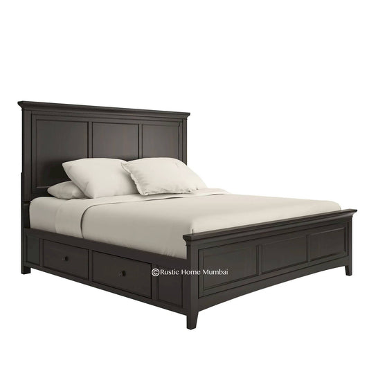 Lepus Storage  Wooden Bed