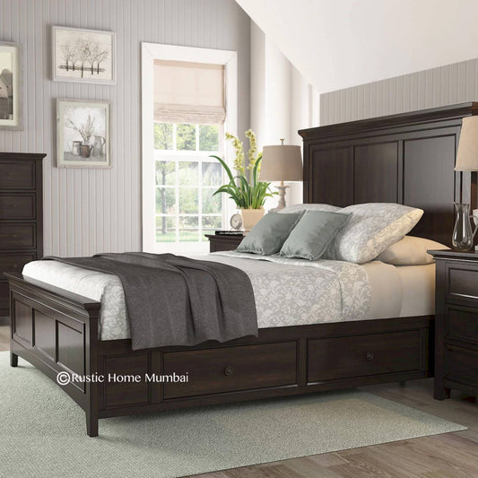 Lepus Storage  Wooden Bed