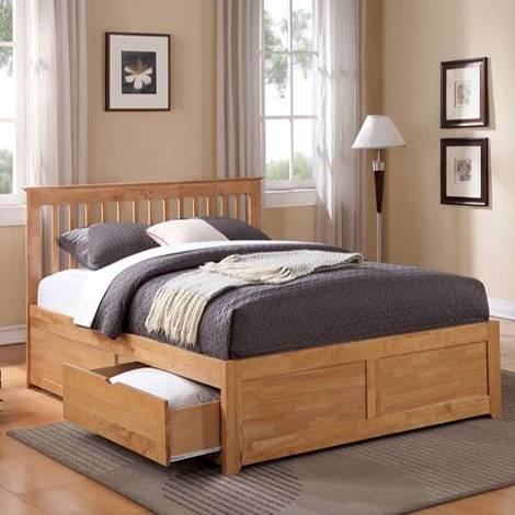 Amilcar Wooden Bed
