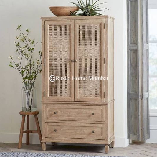 Abbie Rattan  2 Door Wardrobe