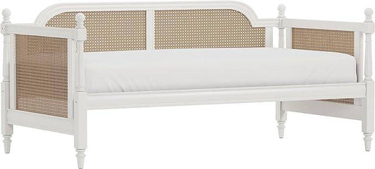 Painted  Rattan Day Bed / Sofa