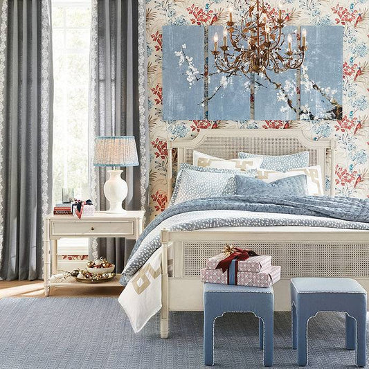 Lark Manor Rattan Bed