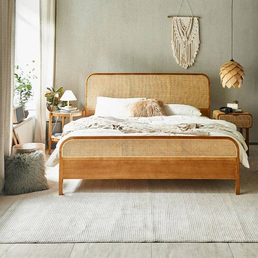 Corrigan Rattan Bed