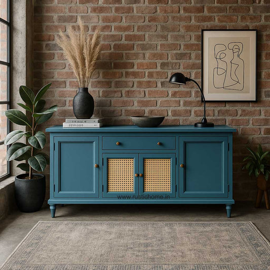 Alden Rattan Tv Cabinet