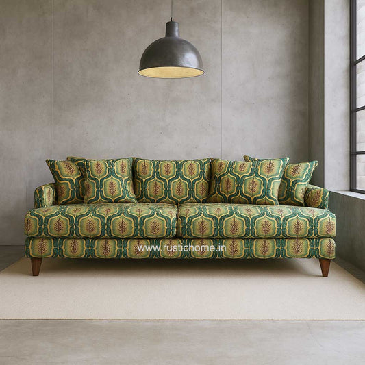 Olive crest  Comfy 3 seater Sofa