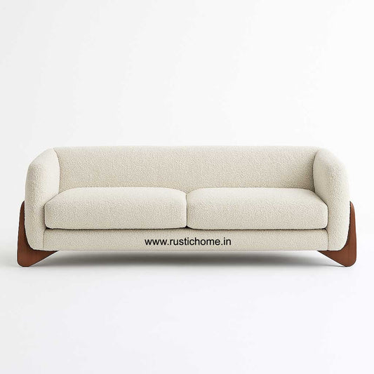 Addie Modern Boucle Three Seater Sofa