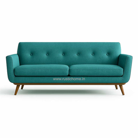 Armani Linen Fabric  Three seater Sofa