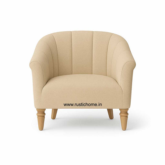 Viviana  Fabric Three Seater  Sofa