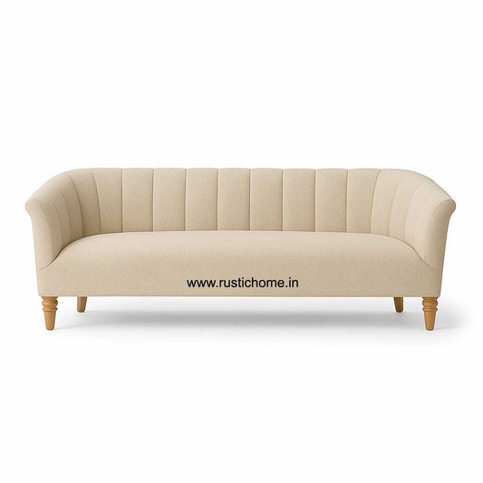 Viviana  Fabric Three Seater  Sofa