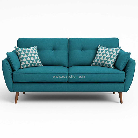 Petrick Modern Linen Three Seater sofa