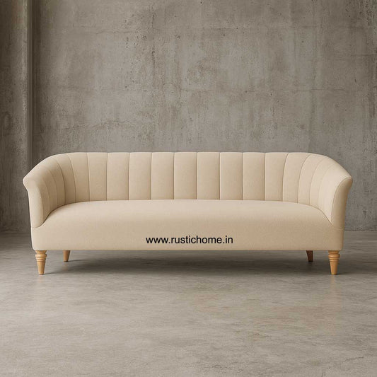 Viviana  Fabric Three Seater  Sofa
