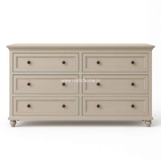 Castillo Beige Chest of Drawers