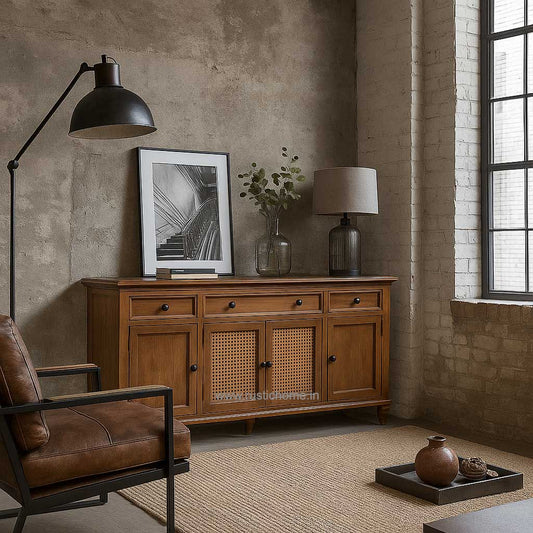 Horizon Rattan  Storage Cabinet