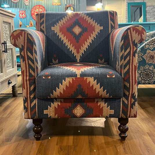 Cairo Rug  Printed Accent Chair