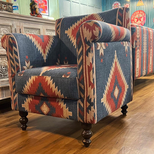 Cairo Rug  Printed Accent Chair